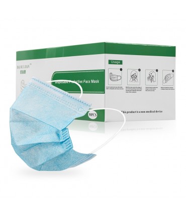 Masques 3 Plis - Carton - 40 boîtes - Usage civil