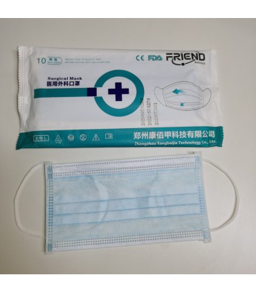 Masque Médical Type IIR - Green Apple