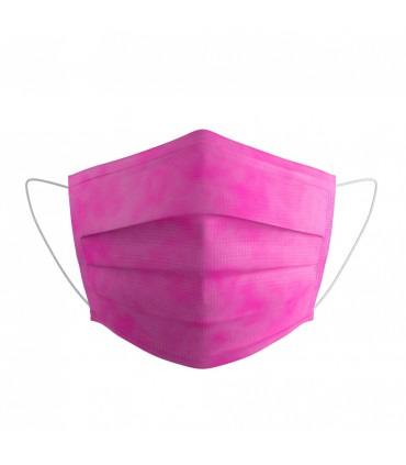 Masque Médical Type IIR - Fuchsia