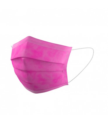 Masque Médical Type IIR - Fuchsia